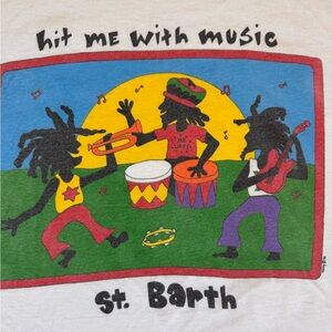 St. Barth Graphic Tee - White